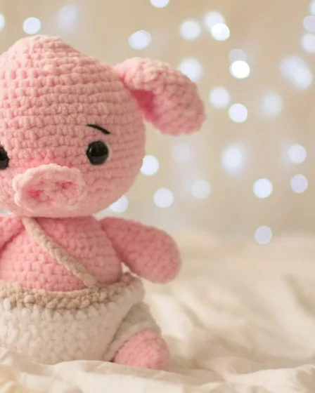 Amigurumi em Fio de Malha decorativo
