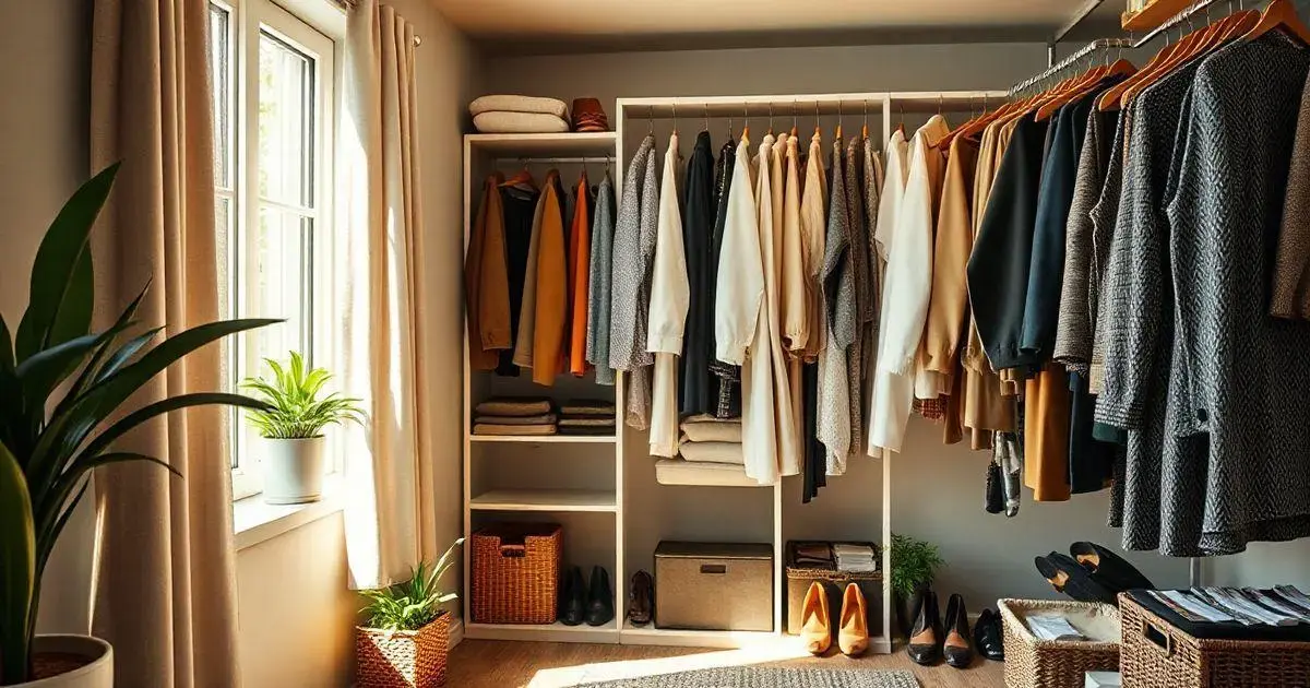 1. A importância da organização do closet