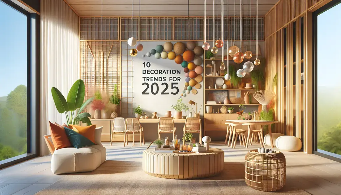 10 Tendências de Decoração para 2025: O Que Está em Alta?