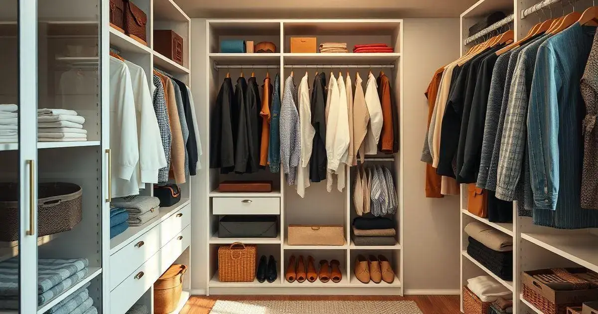 2. Categorias essenciais para um closet funcional