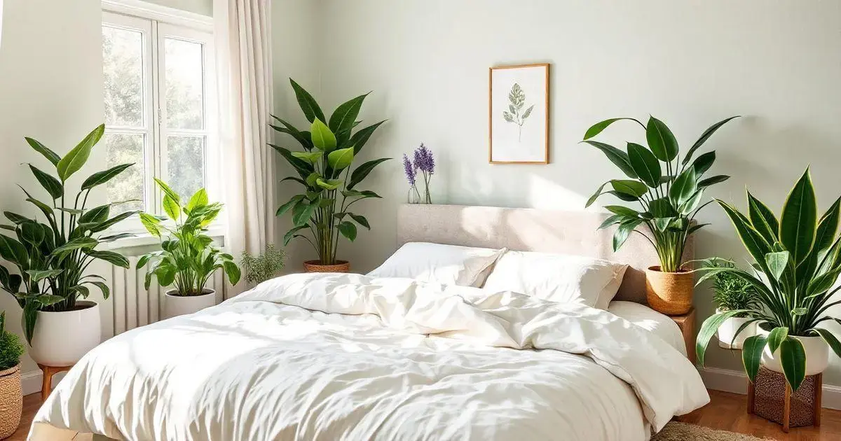 7 plantas ideais para criar um ambiente relaxante no quarto