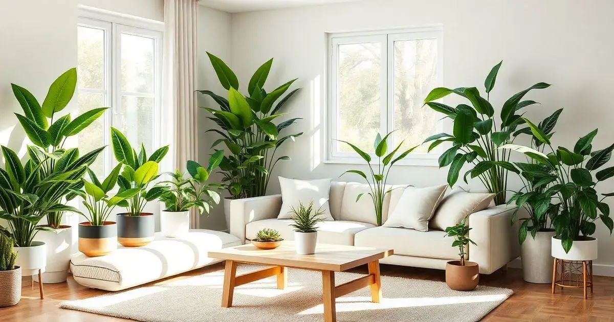 7 plantas que ajudam a purificar o ambiente