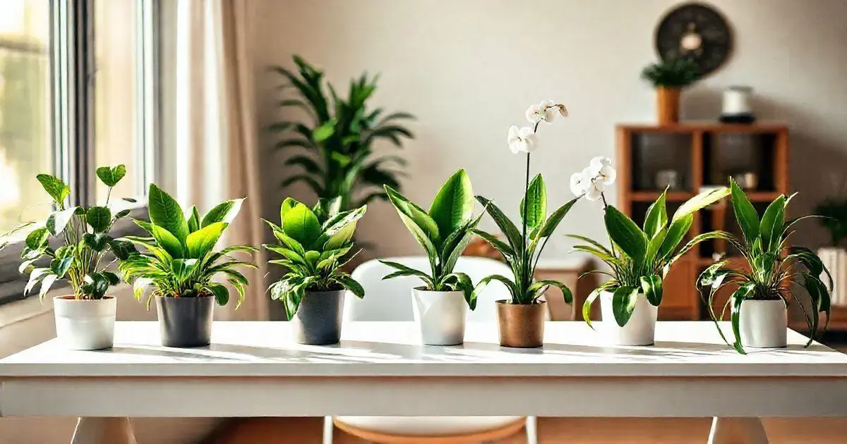 As 7 melhores plantas para escritórios