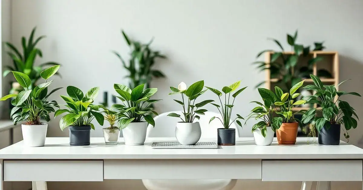 Benefícios das plantas no ambiente de trabalho