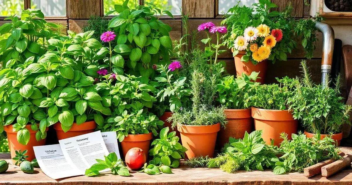 Como fazer um jardim com plantas aromáticas para a cozinha