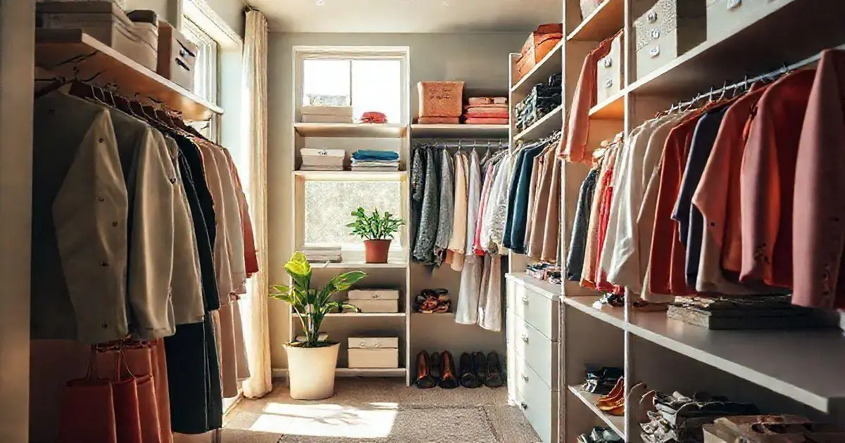 Como manter o closet sempre organizado e funcional