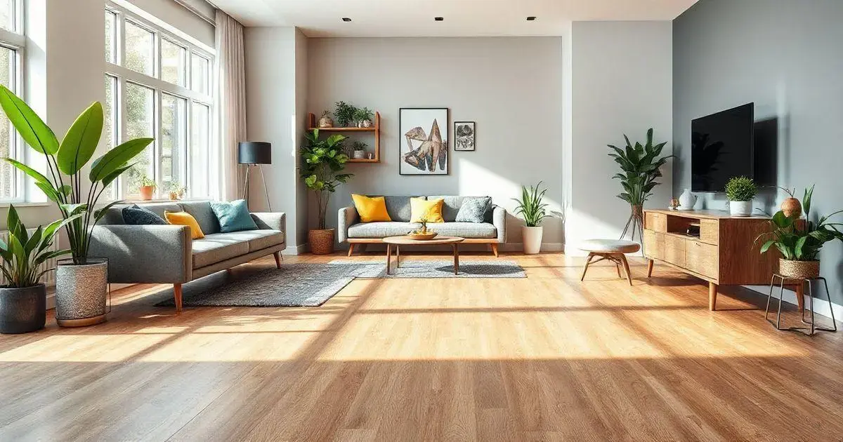 Descubra as vantagens do piso laminado na decoração moderna