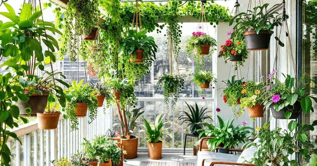 Dicas para a manutenção de plantas suspensas