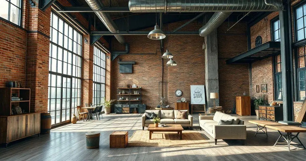 Estilo Industrial: Dicas para criar um ambiente moderno e funcional