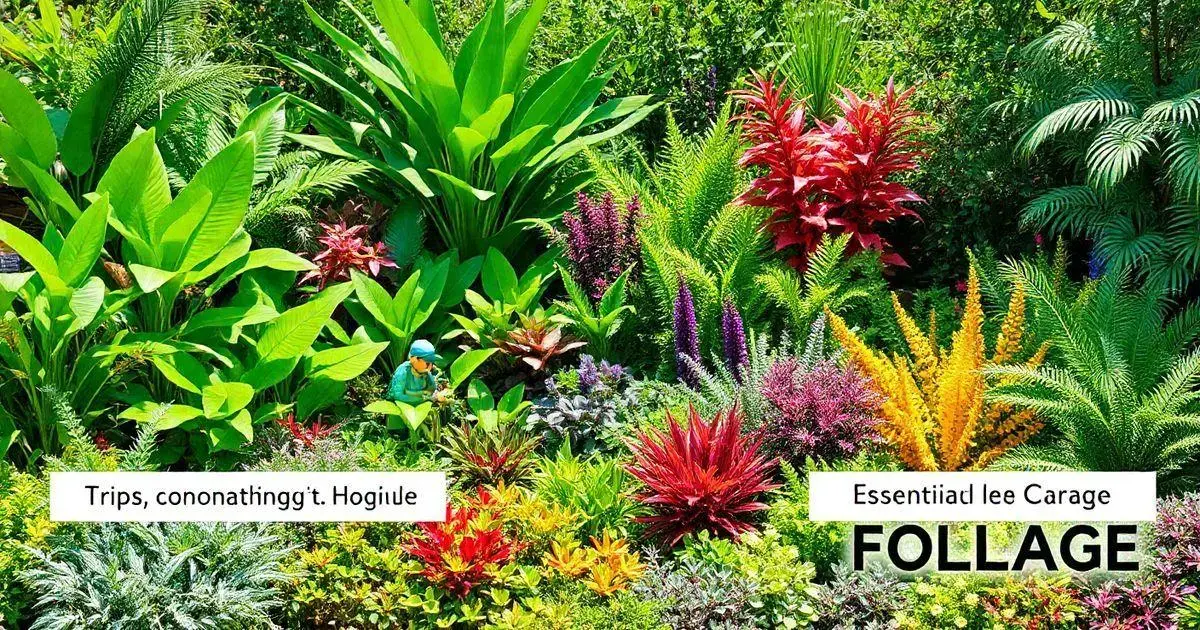 Folhagens para Jardins: Dicas Essenciais para um Verde Vibrante