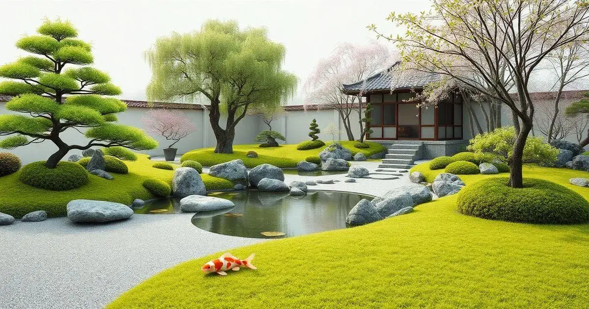 História dos Jardins Japoneses Minimalistas