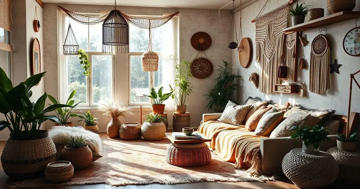 O que é Decoração Boho-Chic?