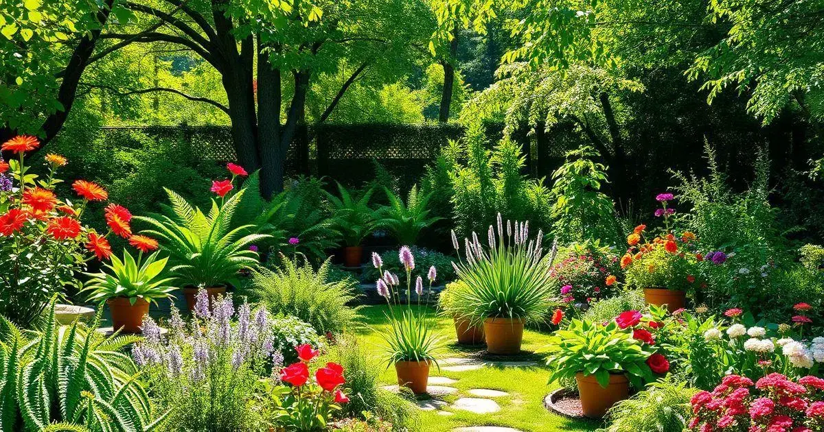 Os 5 principais tipos de plantas para jardim que você precisa conhecer