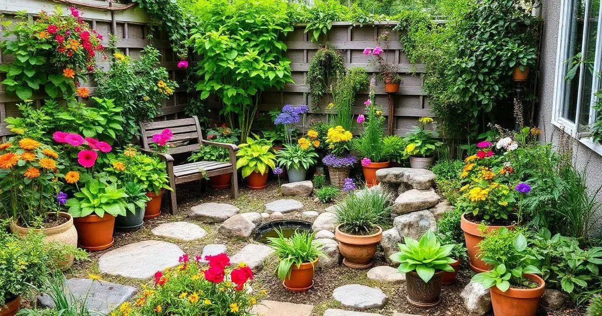 Plantas Para Pequenos Jardins Externos: Dicas Imperdíveis!