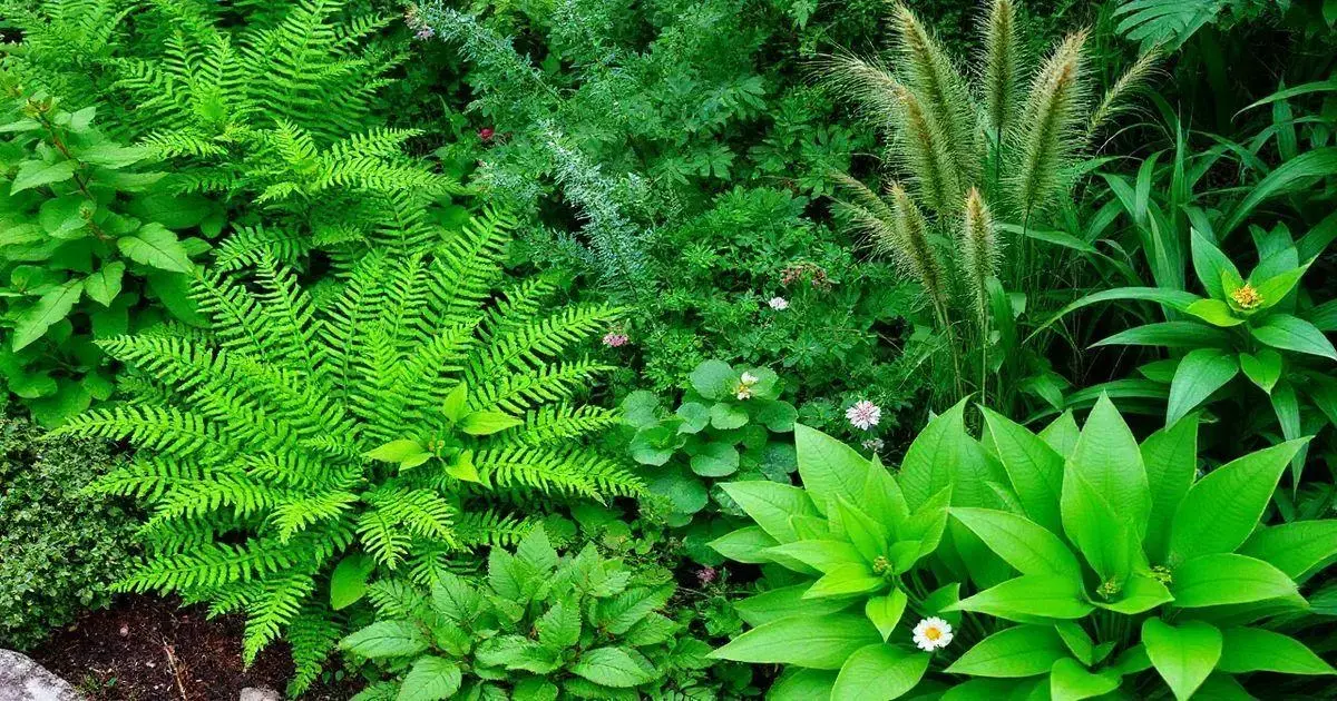 Tipos de Folhagem Verde para Jardim Externo