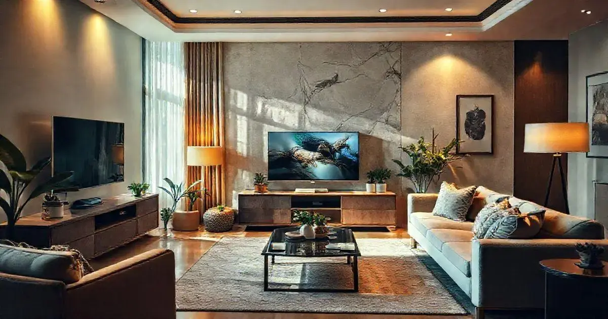 Transforme sua sala: Dicas incríveis para TV decorada