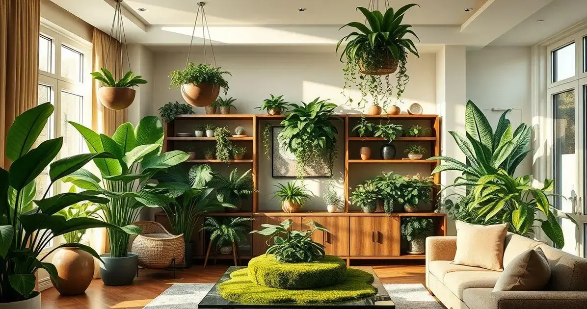 10 Tendências de Decoração com Plantas para 2025