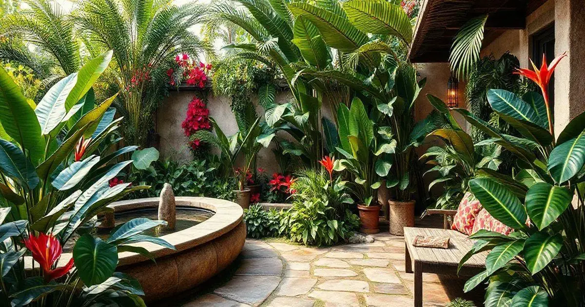 2. Elementos Essenciais para um Jardim Tropical