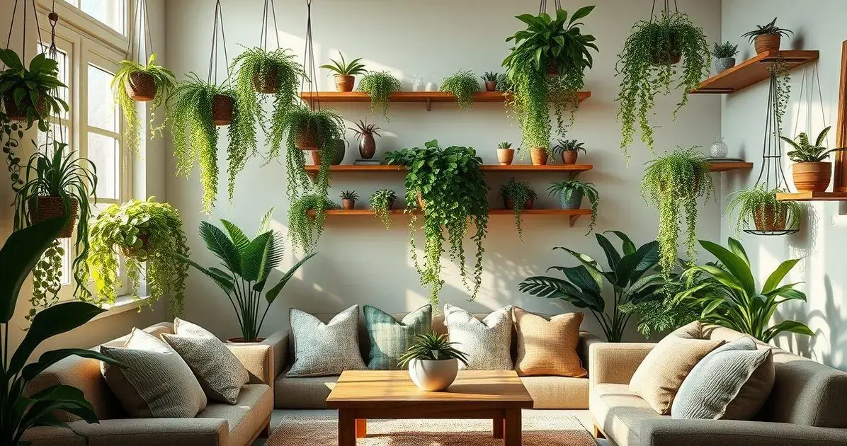 4. Cuidados Específicos com Plantas Pendentes