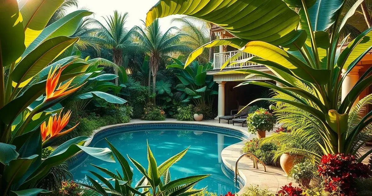 4. Decoração e Estilo com Plantas Tropicais