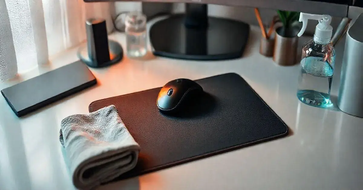 5. Manutenção Regular do Mouse Pad