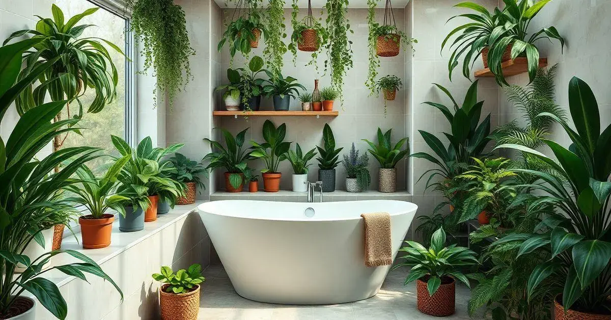 As melhores plantas para ambientes úmidos