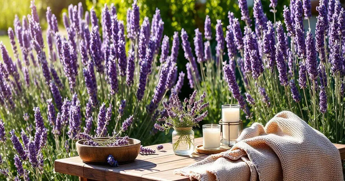 Benefícios da lavanda para a casa