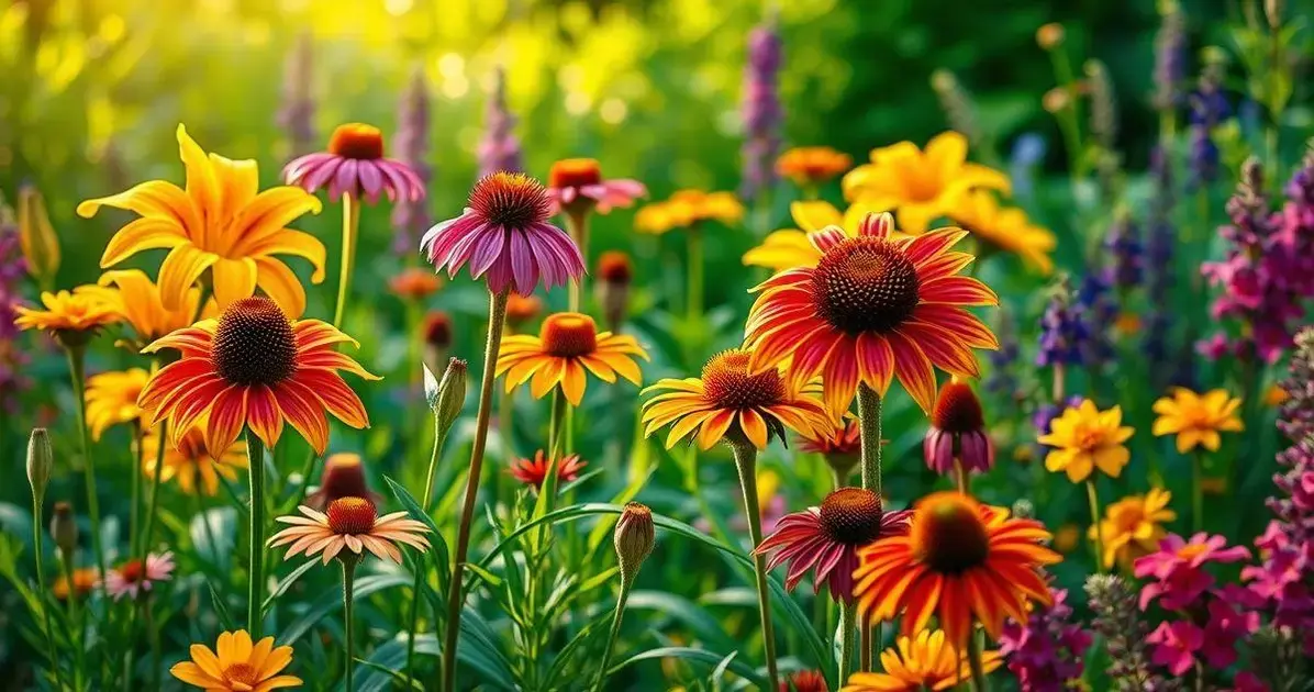 Benefícios das flores de baixa manutenção