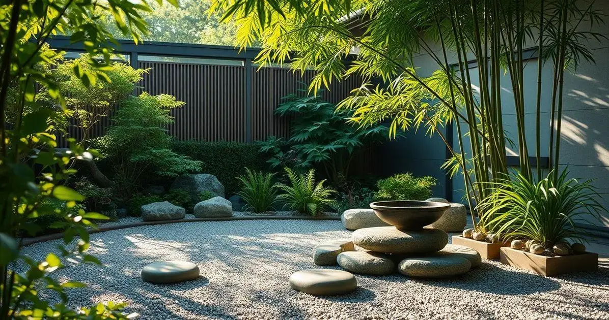 Benefícios dos Jardins Zen para o Bem-Estar