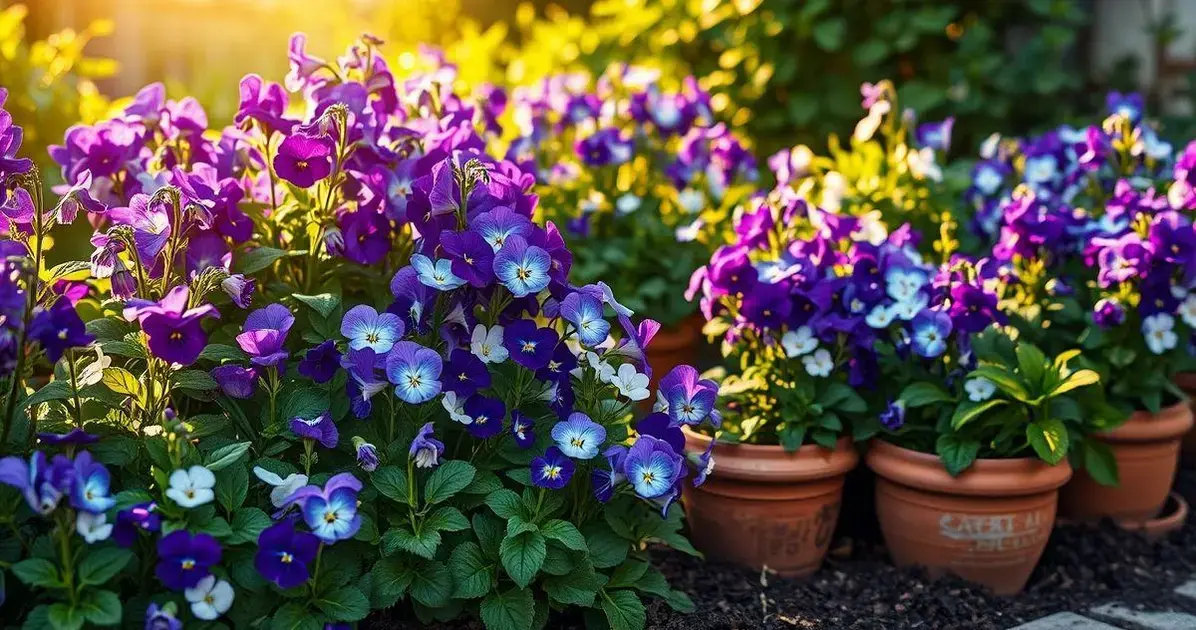 Dicas para Cultivar Violetas e Trazer Cor ao Seu Jardim