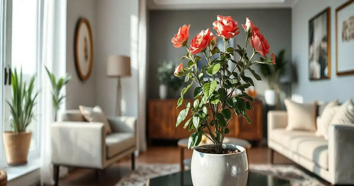 Estilo e decoração com rosas do deserto