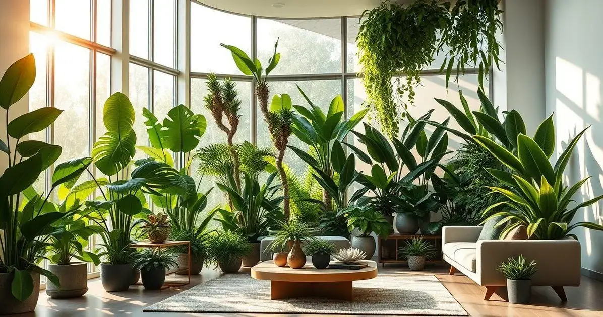 Incorporando Plantas na Decoração de Interiores