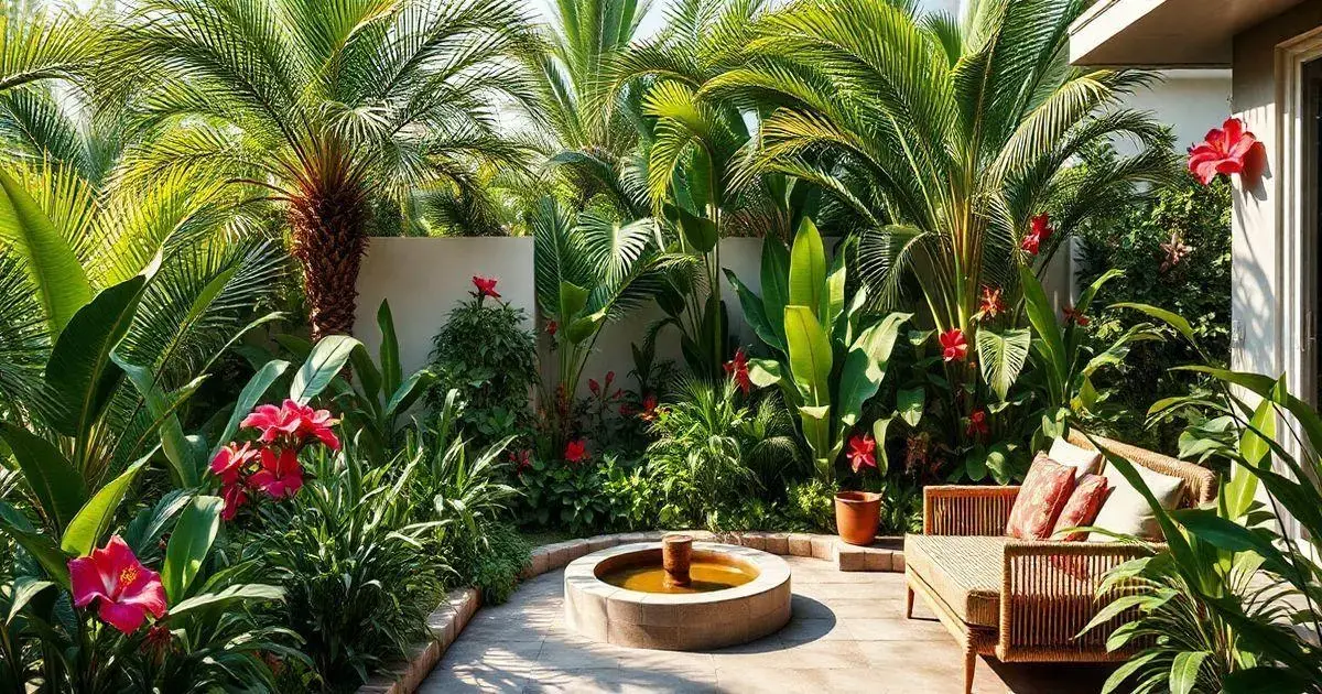 Jardins Tropicais: Inspire-se com Ideias Sofisticadas