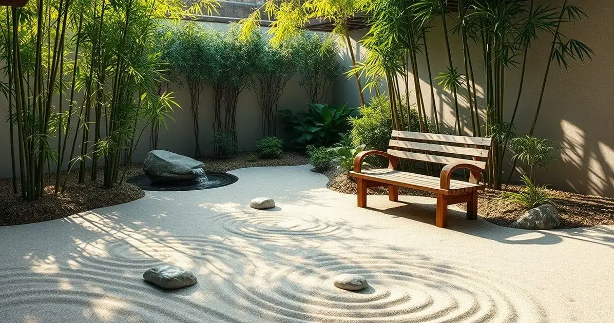 Jardins Zen: Dicas para Criar um Espaço de Paz e Serenidade