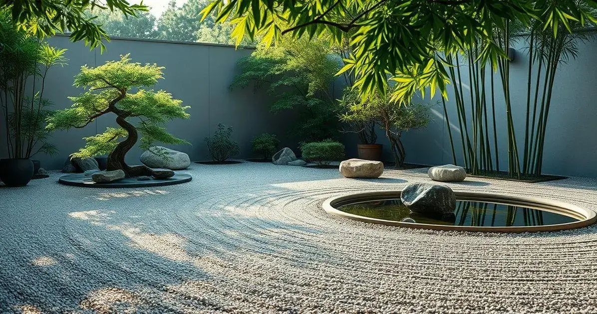 O que é um Jardim Zen?