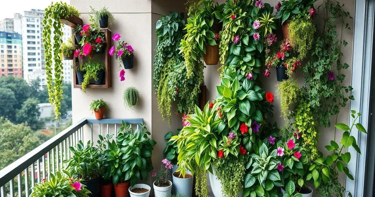 Plantas Perfeitas para Jardins Verticais