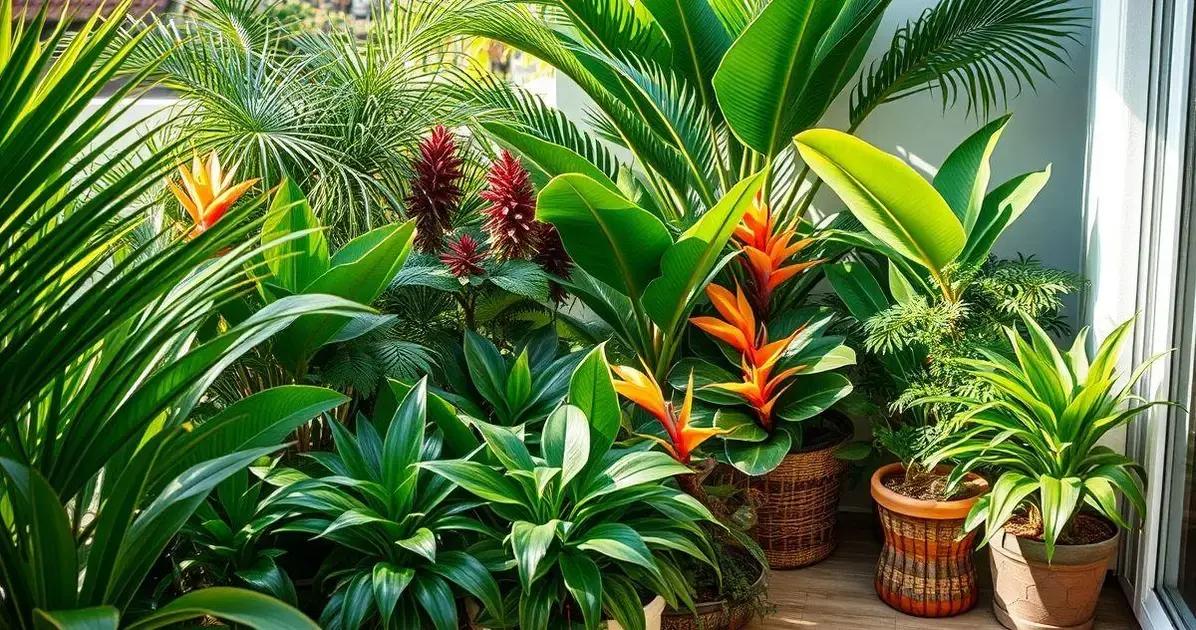 Plantas Tropicais Mais Populares