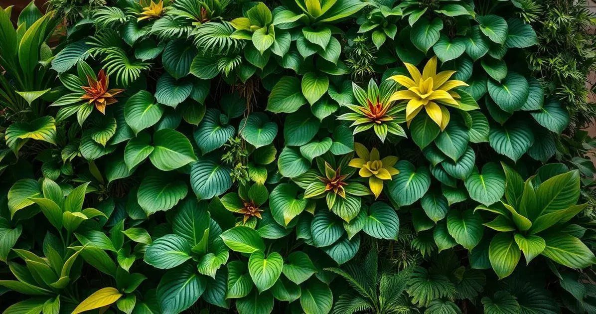 Segredos para Montar um Jardim Vertical com Plantas Tropicais