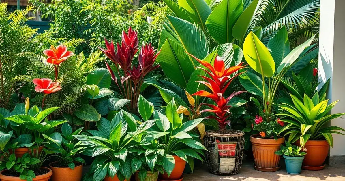 Variações de Plantas em Ambientes Abertos