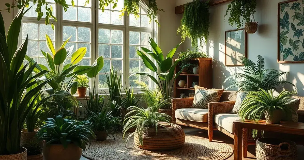 5. Plantas e Texturas na Decoração