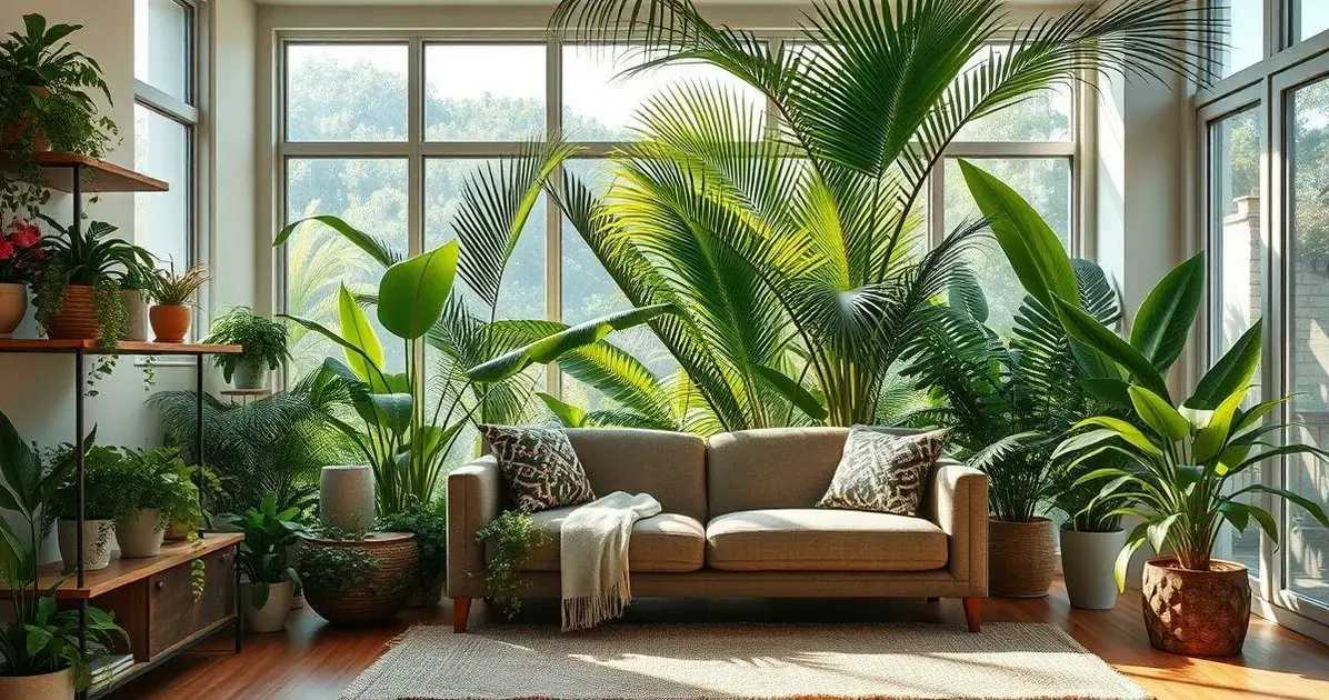 Como Cultivar Plantas Tropicais e Trazer Vida ao Interior da Casa