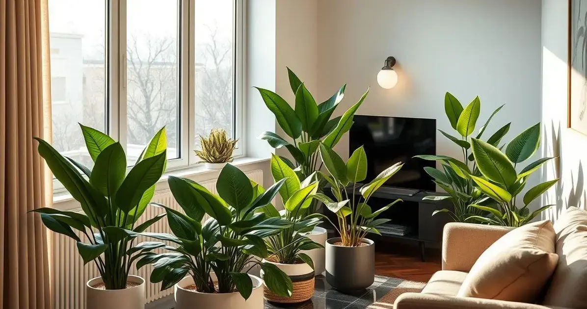 Decoração com Zamioculcas em ambientes pequenos