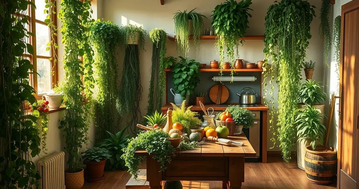 Plantas Ideais para Hortas Verticais Aromáticas