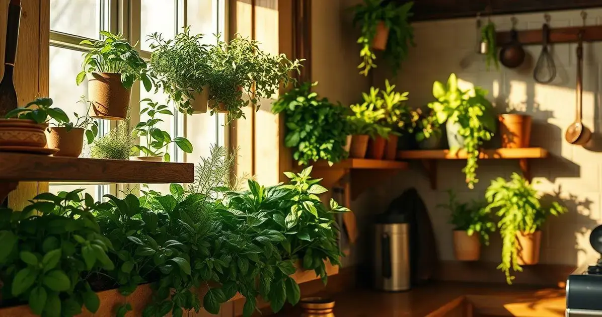 Transforme Sua Cozinha com Hortas Verticais Aromáticas