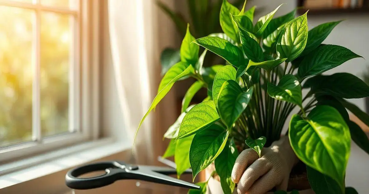 Zamioculca triste? Poda inteligente para recuperar a planta rápido