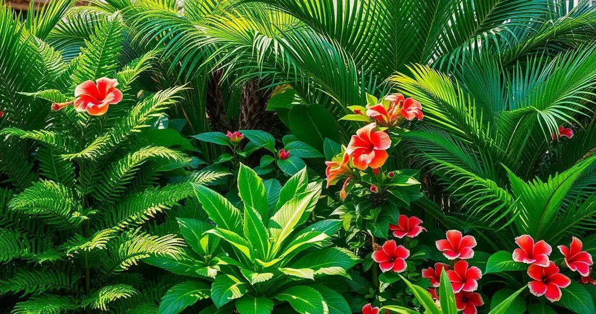 Escolhendo as Plantas Tropicais Ideais