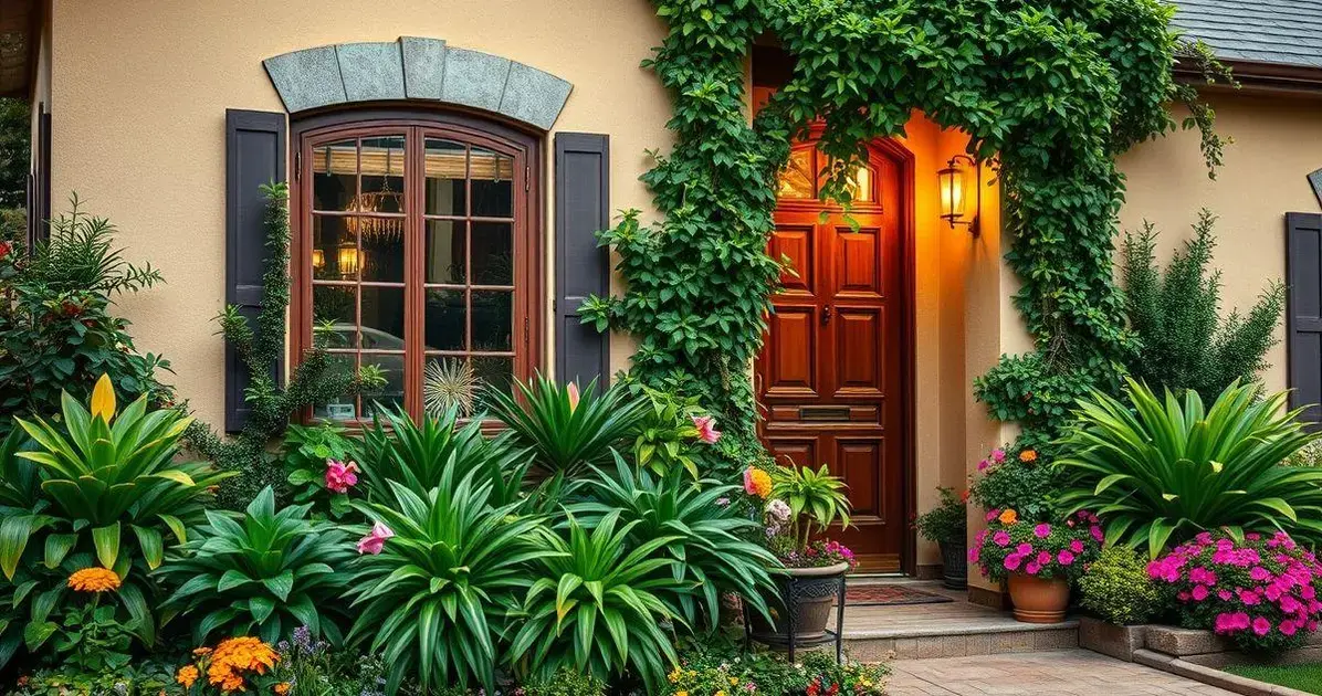 Plantas perfeitas para fachadas de casas