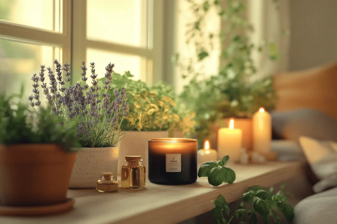 velas aromáticas para deixar a casa cheirosa