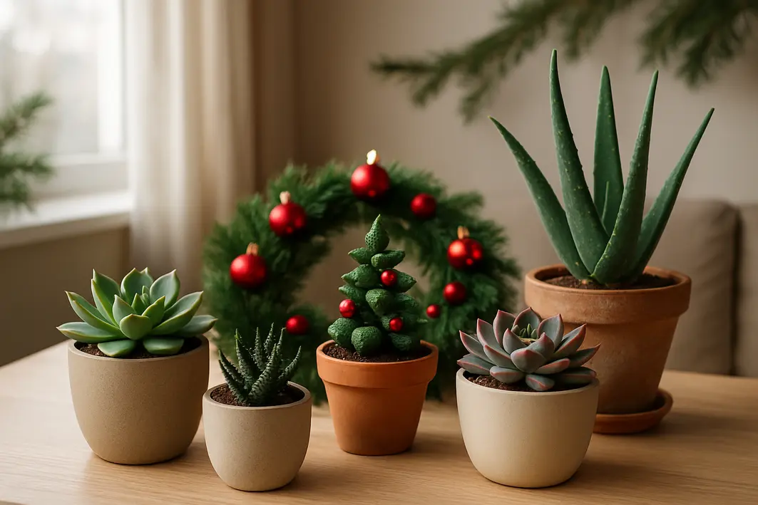 5 suculentas para decorar a casa no natal 5 suculentas para decorar a casa no natal