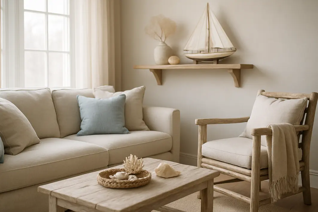 decoracao maritima serenidade lar Quarto com cozinha pequena: 5 dicas para um lar sofisticado (mesmo com pouco espaço)